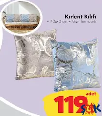 KIRLENT KILIFI 40X40 CM